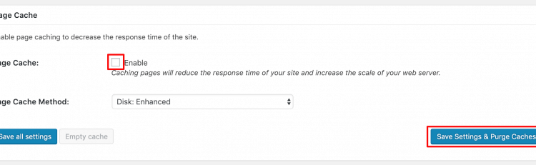 how to speed up a website page cache 800x2311 750x231 - 6 Adımda WordPress web sitelerinizi hızlandırın 2019